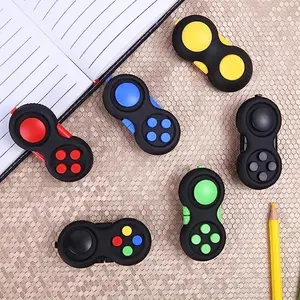 Stress Relief Handle Puzzle Toys (set of 2), Novelty Stress Reducing Tools with Lanyard, Multi-Color Plastic Fidget Toy for Anxiety Reduction, Sensory Grippie Set, Anxiety Relief Products, Stress Relief Gadgets