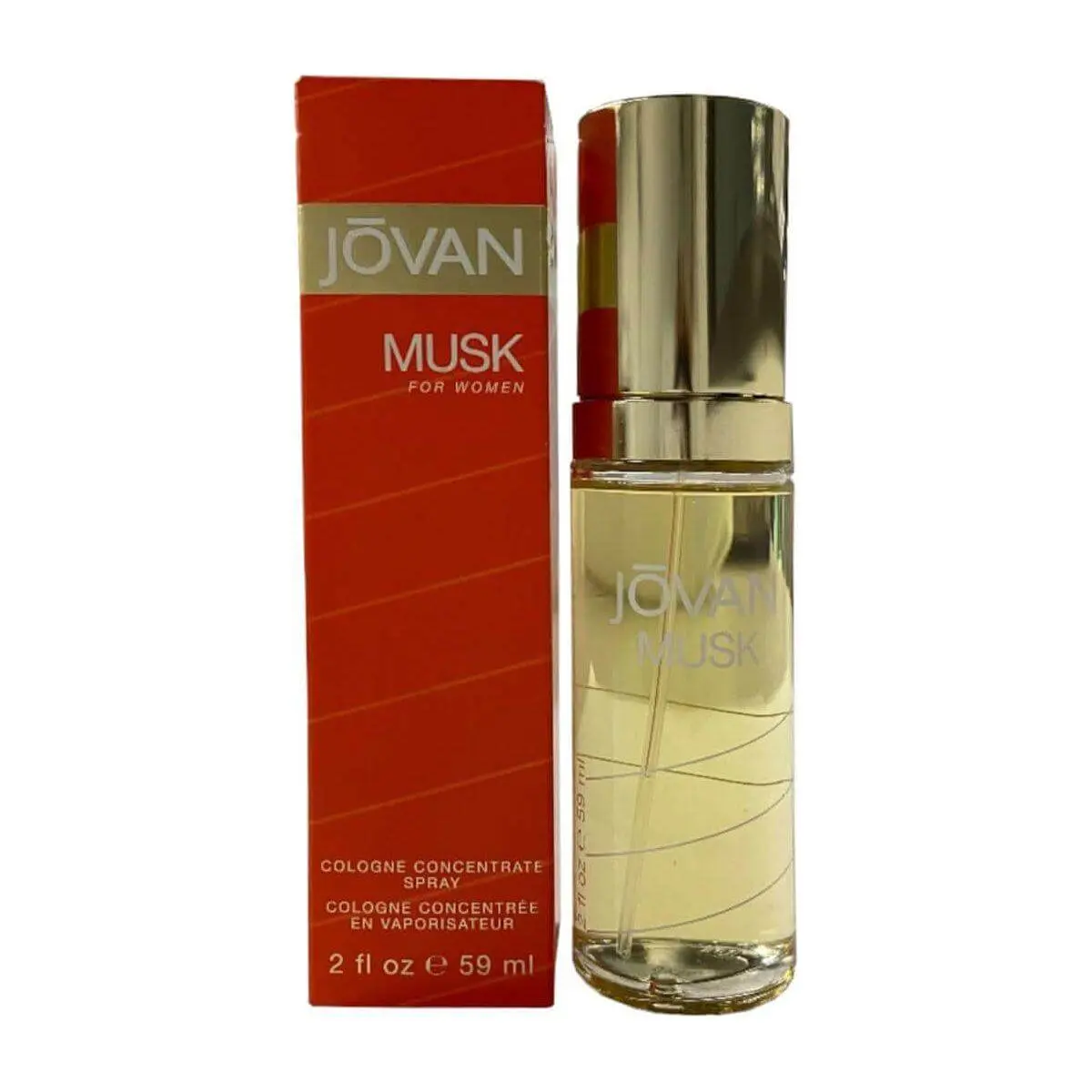 Eau de Cologne Spray for Women, Floral Musk Fragrance with Citrus, Jasmine, and Neroli Notes, Sensual Scent for Evening Wear, 2.0 fl oz, Citrus Aromatic Scent, Fragrances Perfumes, Women Perfumes