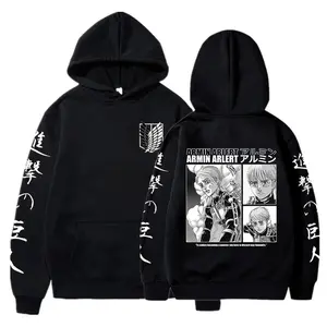 Fashion New Anime Attack on Titan Hoodies Manga Armin Arlert Sweatshirts Cosplay Casual Cozy Tops Harajuku Pullovers Sudaderas, Gift for Son, Gift for daughter, Gift for Fan, Gift for Him, Gift for Her, Gift for Dad, Gift for Father's Day 71
