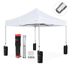 Westshade 10x10FT Commercial Aluminum Pop up Canopy Tent for Trade Shows - Durable Outdoor Shelter with UV Protection and Easy Setup