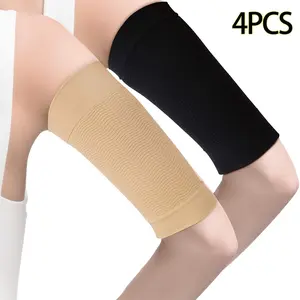 2/4pcs Women's Body Shaping Sleeves, Sports Breathable Arm Sleeves, Elastic Arm Compression Shaper,summervibes