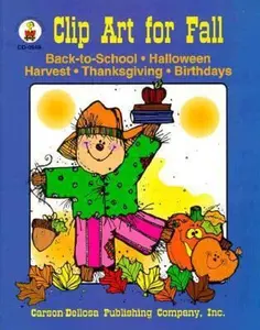USED-Clip Art for Fall by Dianne J. Hook (Paperback)