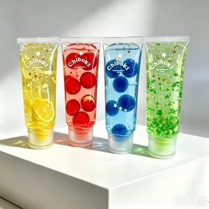 [Free shipping] Jam Squishy 4-styles - Toothpaste Tube Clear Gel Squeeze Fidget Sensory Toys No Mess ASMR