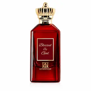 AUTHENTIQUE Blessed By God Unisex Perfume | Extrait de Parfum | Saffron Jasmine Amber Oud | Long Lasting 100ml | Luxury Arabic Fragrance for Men & Women