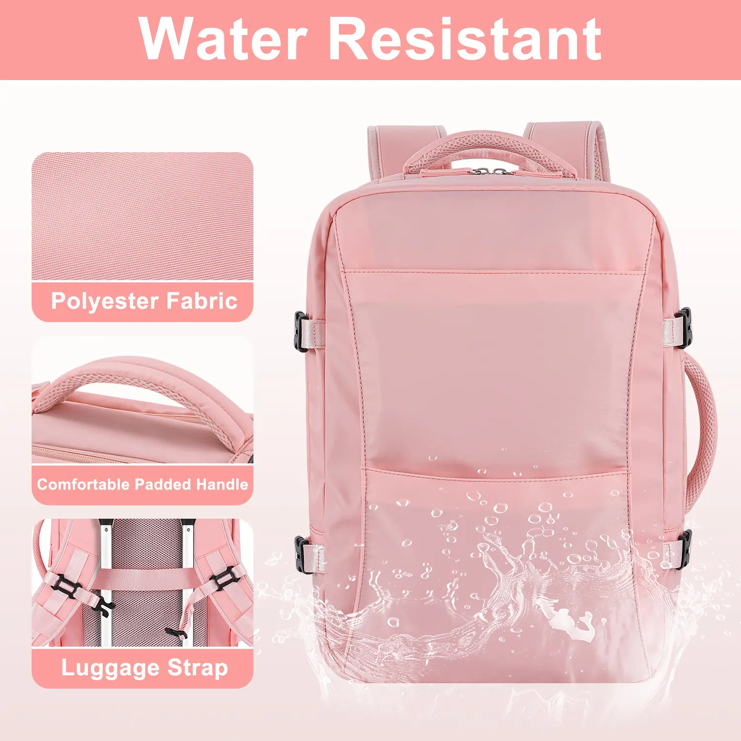 GSOIAX Travel Backpack for Women & Students, Airline 