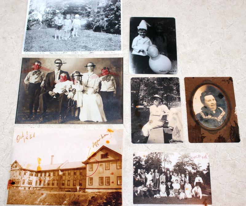 Creepy Photos for Supernatural John Winchester Replica Journal (Set of 7)