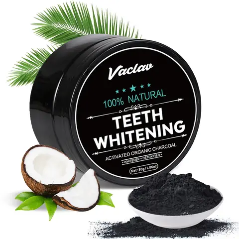 Teeth Brightening Powder, Deep-Cleaning Tooth Powder with Toothbrush and Tongue Cleaner, Daily Oral Care Teeth Whitener & Stain Remover, Teeth Brightener Cleansing Whitening (1 or 2 Count), Quick Teeth Whitener