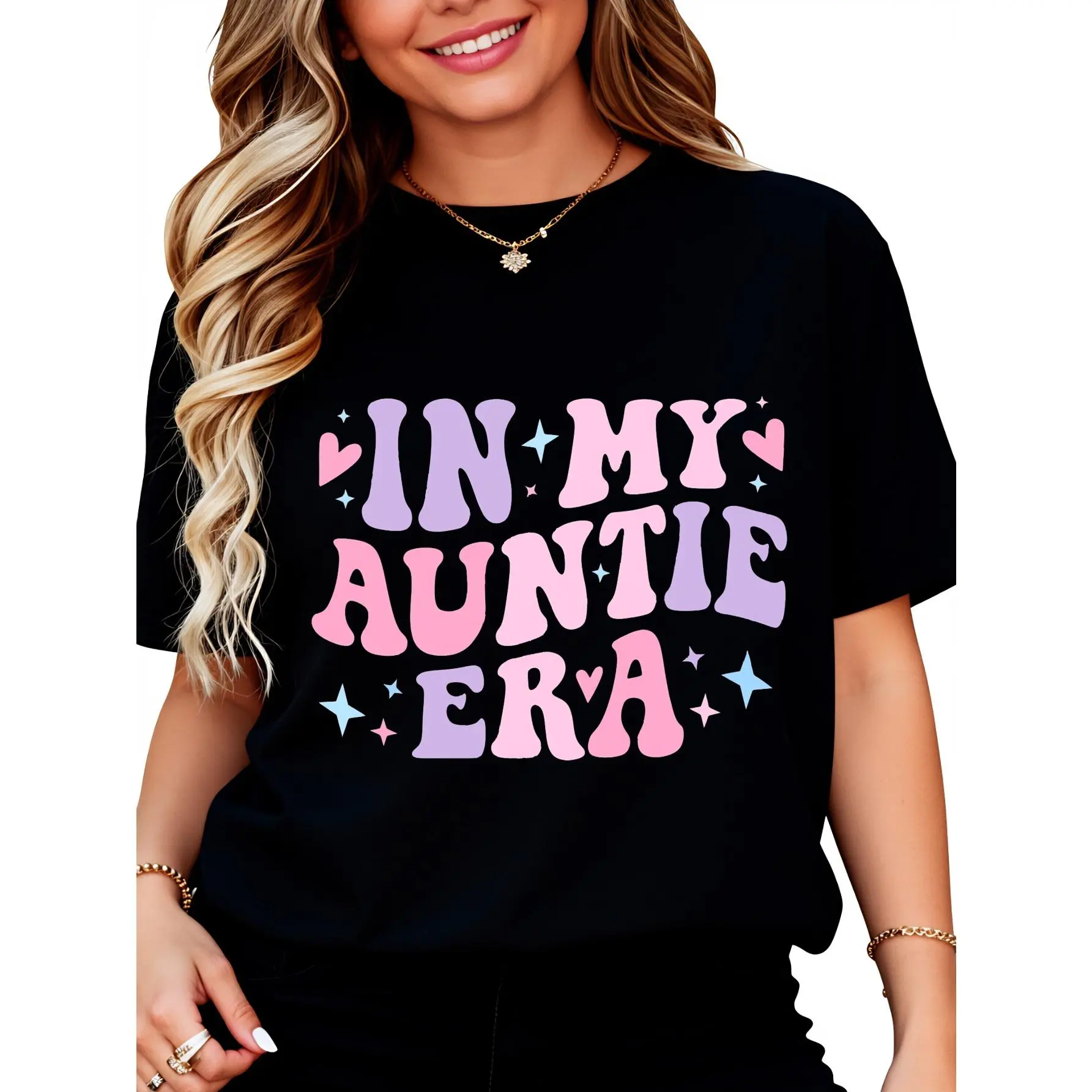In My Auntie Era T-Shirt for Women Men Cotton Clothing