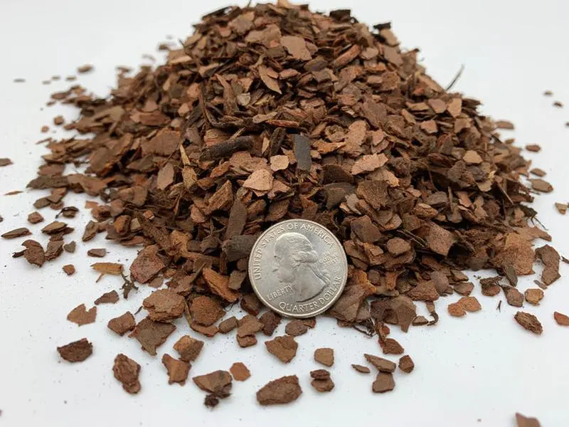 Pine Bark Fines 1/4" - Bonsai Soil Amendment & Mulch 2 quarts