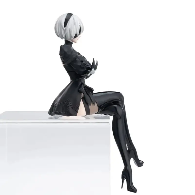 NieR Japanese Anime 2B Byorha Action Figure, Cute PVC Model Statue, 15cm Decoration Collection Toy for Anime Fans, Birthday & Children's Day Gifts, Cute Figures, Birthday Gifts
