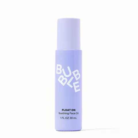 Bubble Skincare Float On Soothing Facial Oil, Lightweight Calming Formula for Skin Repair, Hydrate and Lock in Moisture