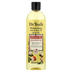 Dr. Teal's Moisturizing Bath & Body Oil, Shea Butter & Almond Oil , 8.8 fl oz (260 ml) Dr. Teal's Moisturizing Bath & Body Oil, Shea Butter & Almond Oil , 8.8 fl oz (260 ml)