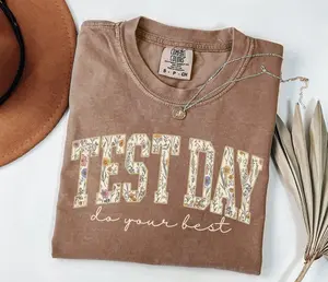 Comfort Colors Test Day Shirt, Testing Shirt, Teacher Testing Tee, State Testing Shirt, Teacher Team Shirts, Motivational Teacher Shirt, Teacher Encouragement Gift