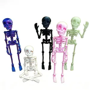 Creative Magnetic Glow-in-the-Dark Skeleton Ornament, Unique Personality Decor for Home & Festive Display Prop
