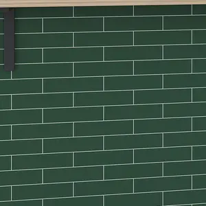 Green 2x8 Matte Ceramic Subway Tile (49 Cases, 264.6 sqft/Pallet)