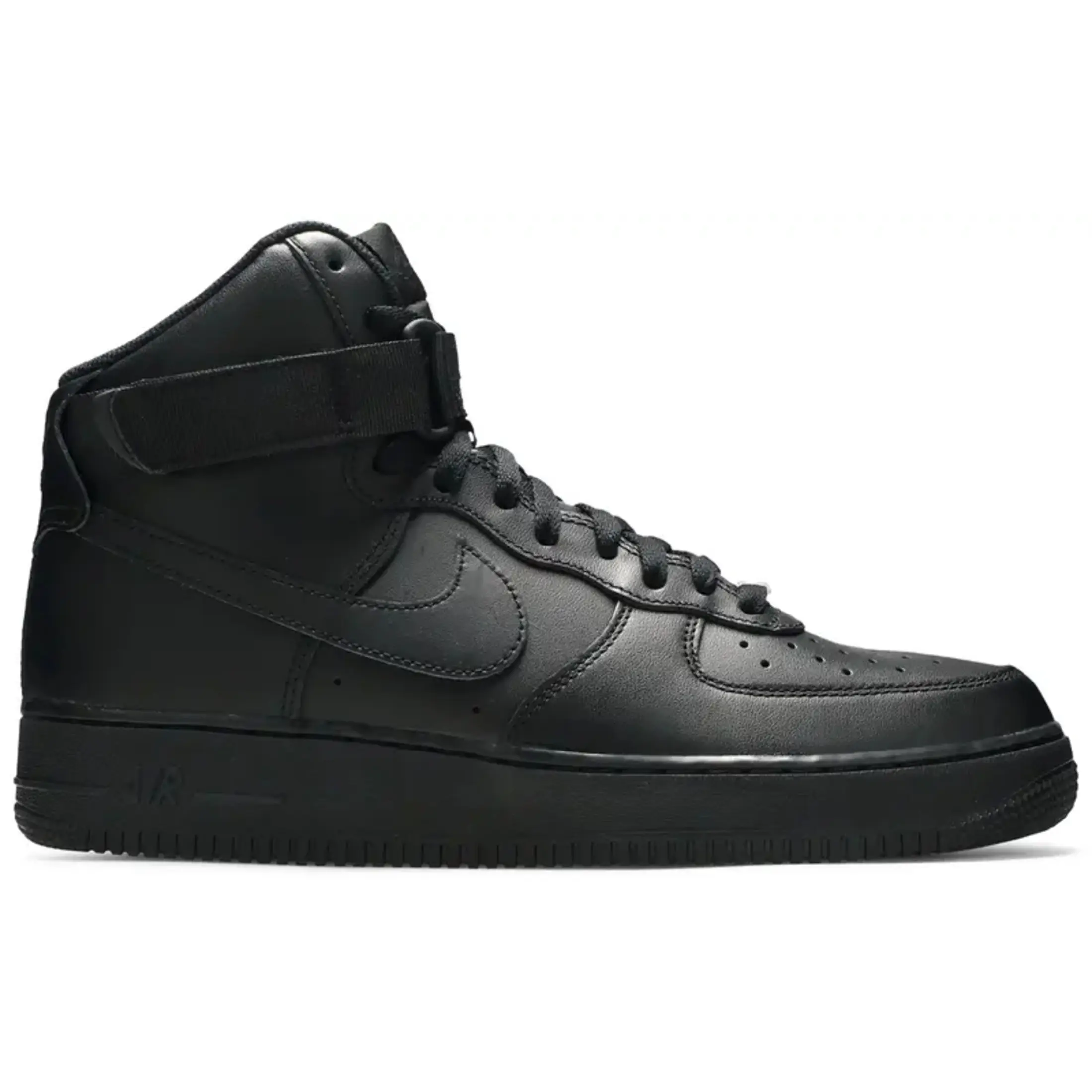 Nike Air Force 1 High Triple Black Men's Fashion Shoes New