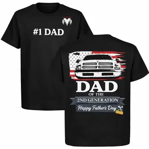 #1 Truck Dad Shirt – Dad of the 2nd Generation Truck Shirt - 2nd Generation Pickup Graphic TeeDodge Ram 2ND Gen 1994-2002 Men's T-Shirt -  Father’s Day Gift for Truck Dad - All Seasons Car Enthusiast Made in USA Ultra Cotton T-Shirt, Gift Dad