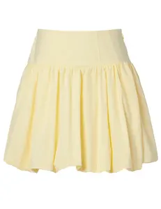 Simkhai Pippa Bubble Mini Skirt In Buttercream