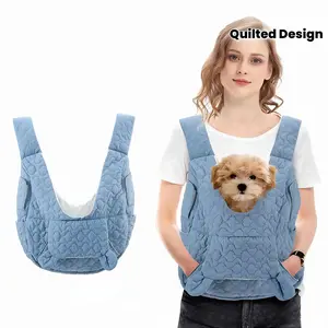 Versatile Pet Carrier Backpack for Small to Medium-Sized Dogs, Cats, And Rabbits - Made from Sturdy Polyester Fiber, Perfect for Travel, Hiking, And Camping. Features a Removable Safety Chest Strap, Machine Washable Fabric