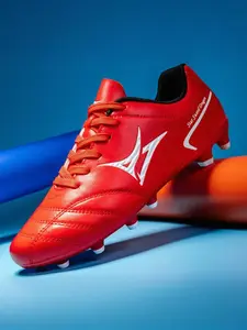 Unisex Low-Top Long Spike Soccer Shoes, Durable Tpu Sole, Ideal for Indoor and Outdoor Training, Youth Students, Versatile Design