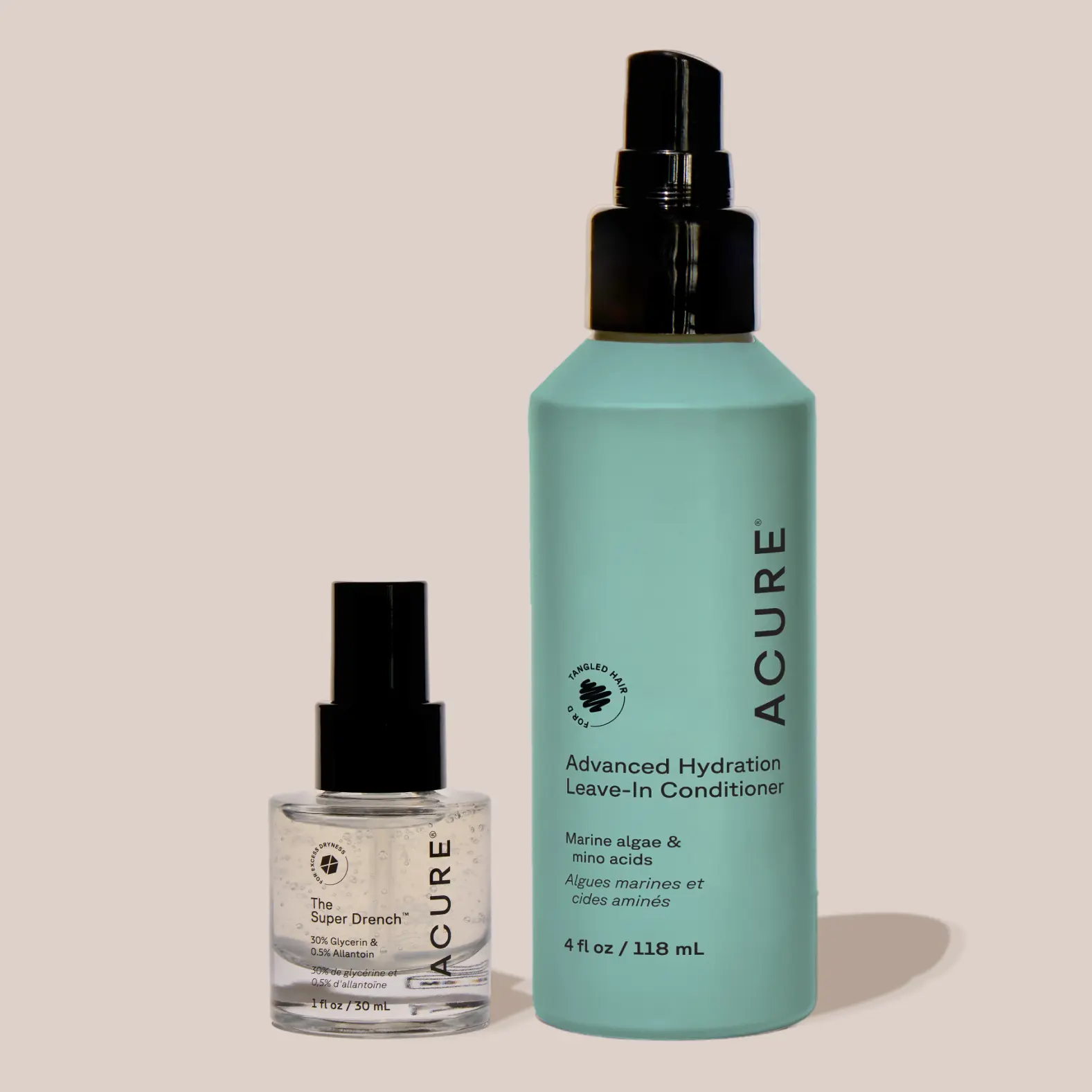 Hydration Revival Skin & Hair Duo - New Super Drench serum and Advanced Hydration Leave-In Conditioner