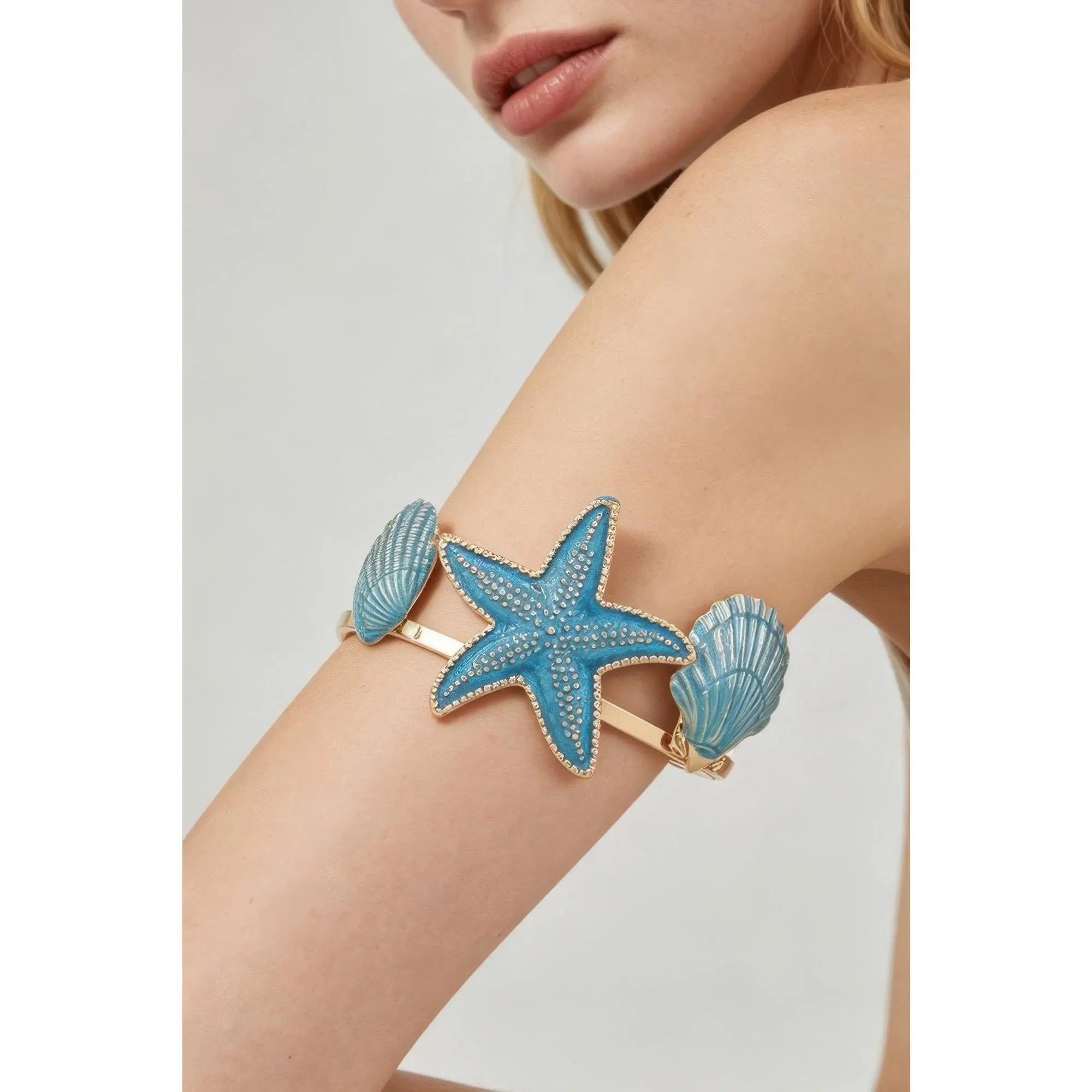 Under The Sea Open Arm Cuff