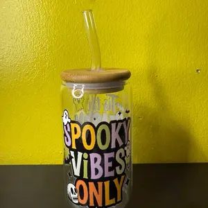 Glass Libby Cup - Spooky Vibes