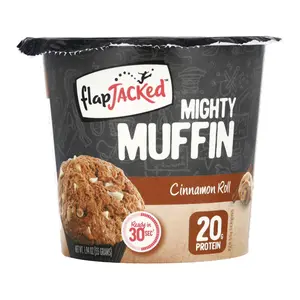 FlapJacked Mighty Muffin, Cinnamon Roll, 1.94 oz (55 g)