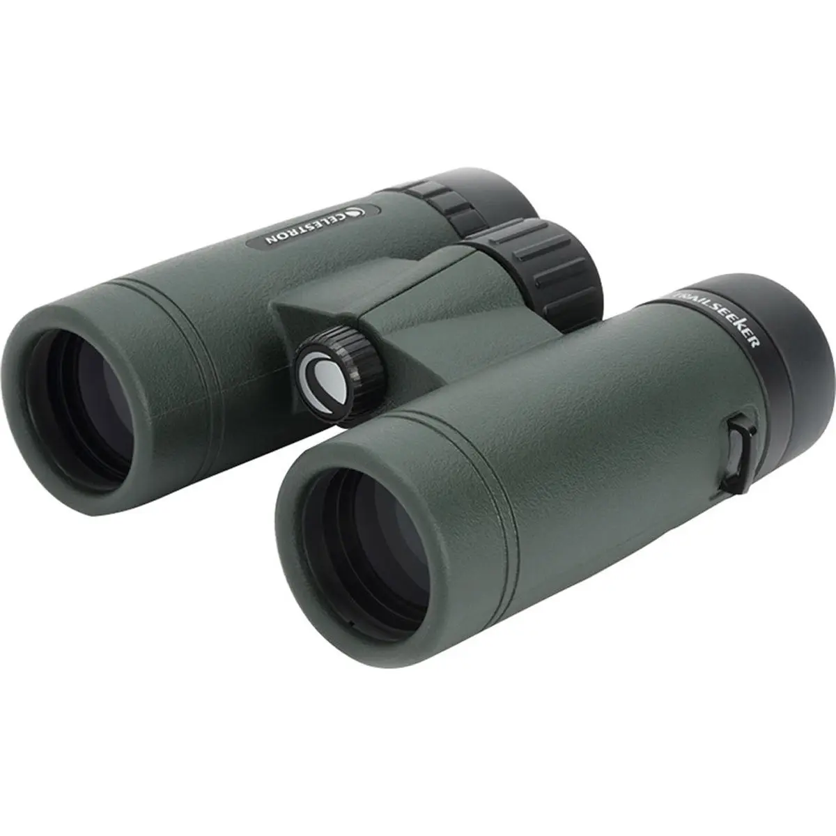 Celestron 8x42 TrailSeeker Water Proof Roof Prism Binocular with 8.1 Degree Angle of View, Green