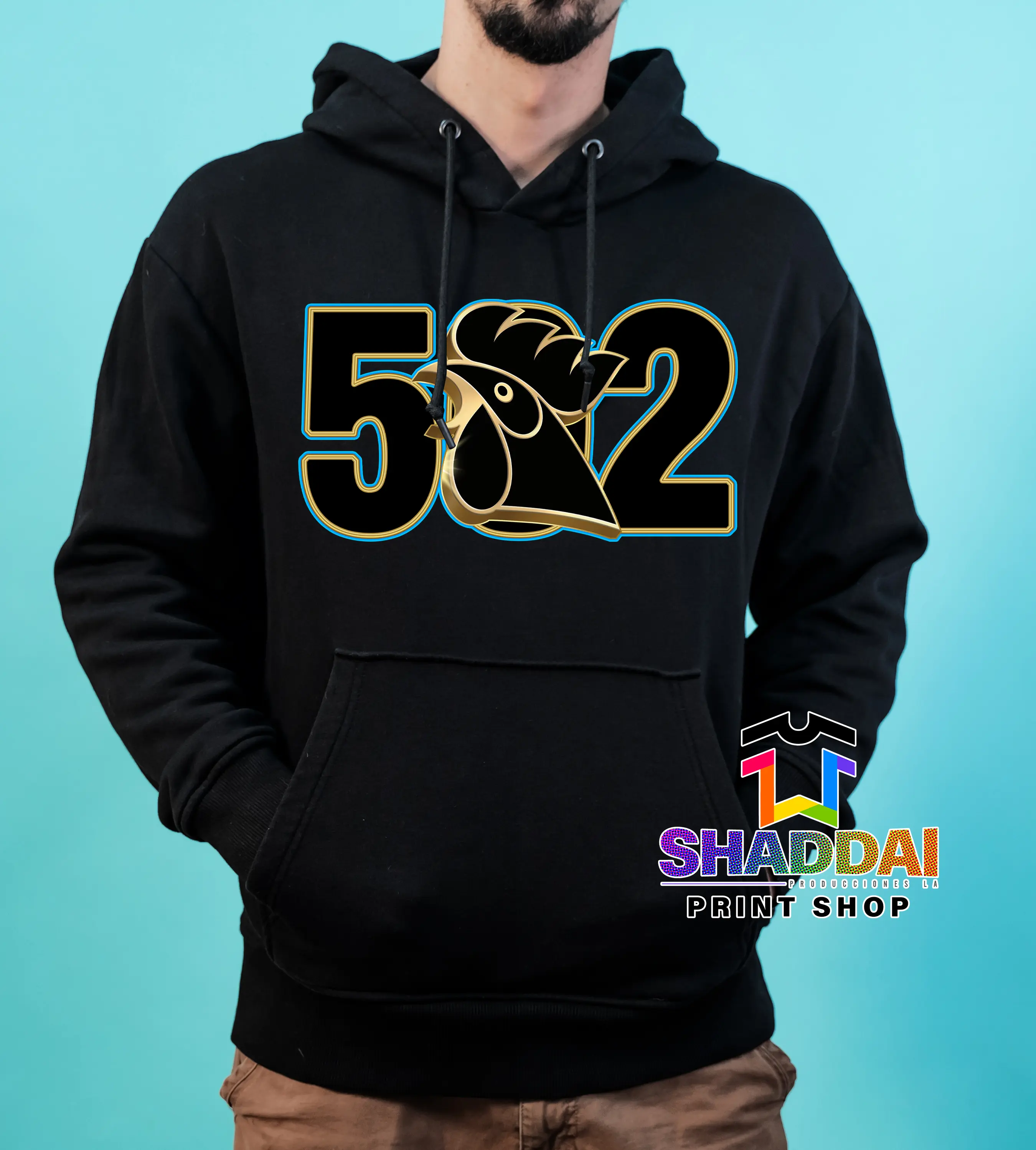 Unisex Cotton Long-Sleeve Collared Print Hoodie, Breathable Casual Menswear Tops (502 Guatemala Design)