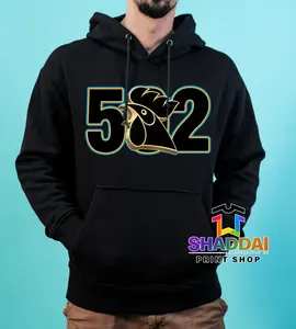 Hoodie Unisex 502 Guatemala Casual Long Sleeve Cotton Menswear Clothing Soft