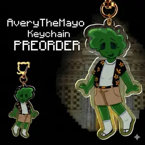 PREODER - AveryTheMayo / Avery Acrylic Keychain - YouTube ARG Inspired