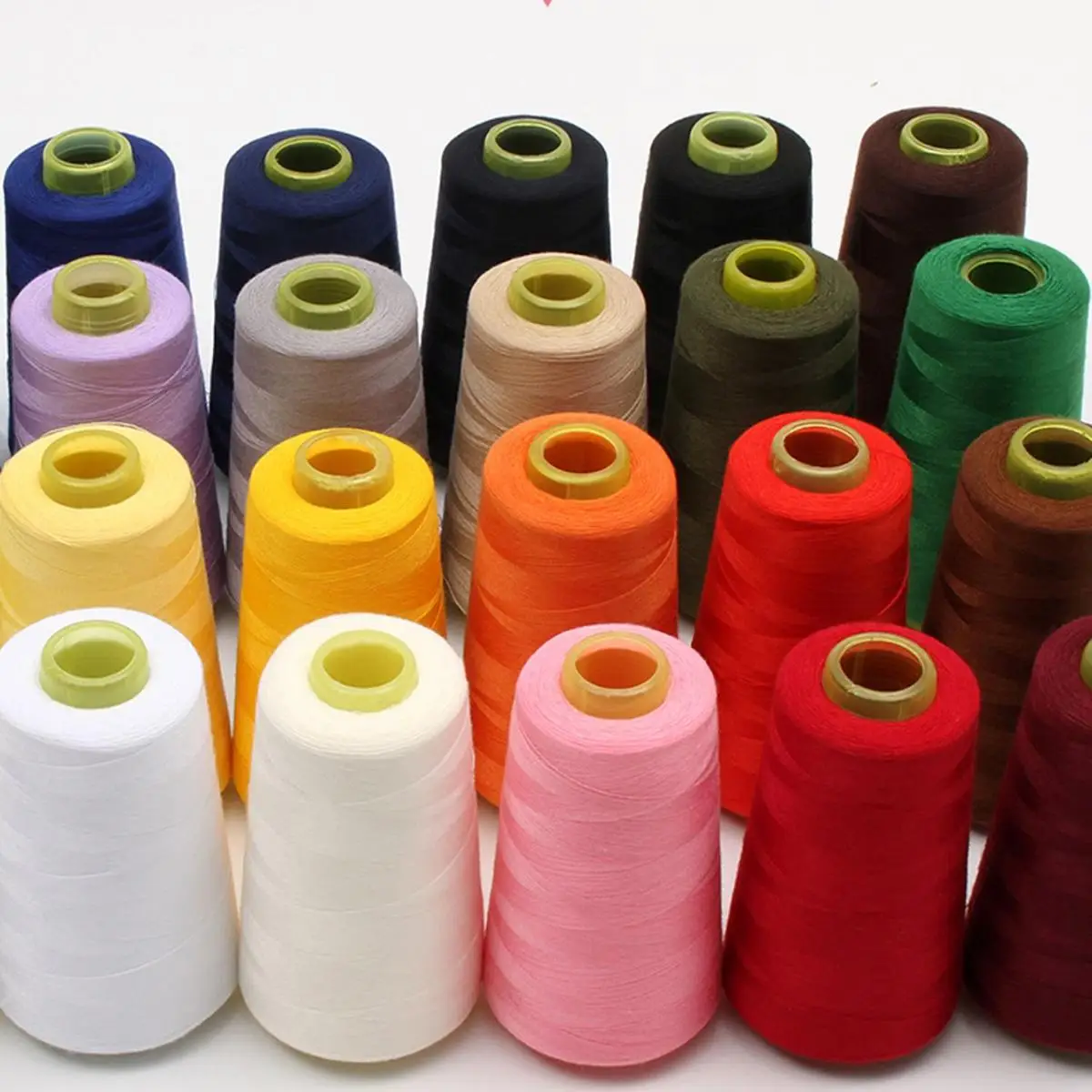 Sewing Thread, 1 Count Solid Color Household Sewing Machine Thread, Sewing Supplies for Home & Sewing Shop & Clothing Store
