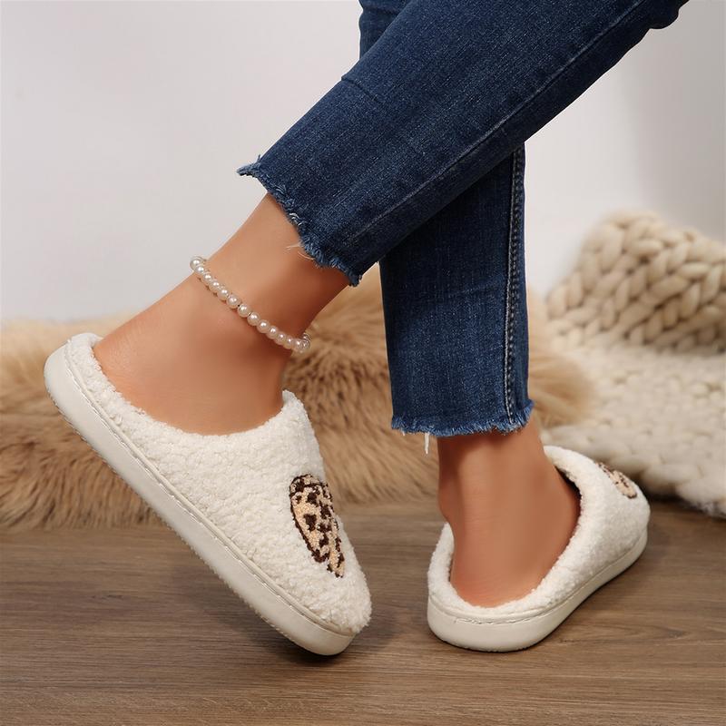 Women's Cute and Cozy Fleece Plush Slippers with Adorable Bow for Women Indoor Outdoor Shoes Winter Warm Mini Snow Boots