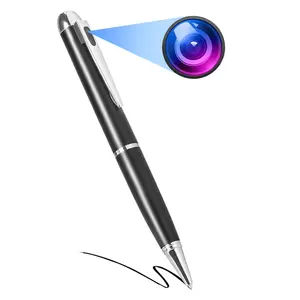 Portable Spy Camera Pen 1080P HD 64GB Storage Hidden Cam with One Touch Operation Long Battery Life for Home Office Nanny Cam