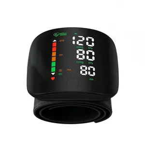 Wrist Blood Pressure Monitor Led Display,TouchScreen Wrist Blood Pressure Cuff 99x2 ReadingMemory Wrist Bp Monitor with CarryingCase,Health Monitoring Adjustable.