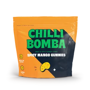 Chilli Bomba Spicy Mango Gummies 8oz