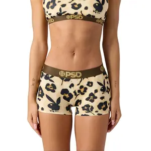 PSD Womens Playboy Cheetah Boy Short Underwear - Comfortable, Breathable, Ultra-light Fabric