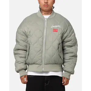 Loiter Kraven Reversible Bomber Jacket Green