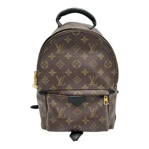 Pre-owned Louis Vuitton COATED CANVAS Backpacks MONOGRAM PALM SPRINGS BACKPACK PM