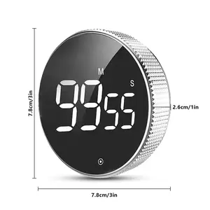 NEOHEXA Magnetic Digital Kitchen Timer with LED Counter and Electronic Countdown Utensils