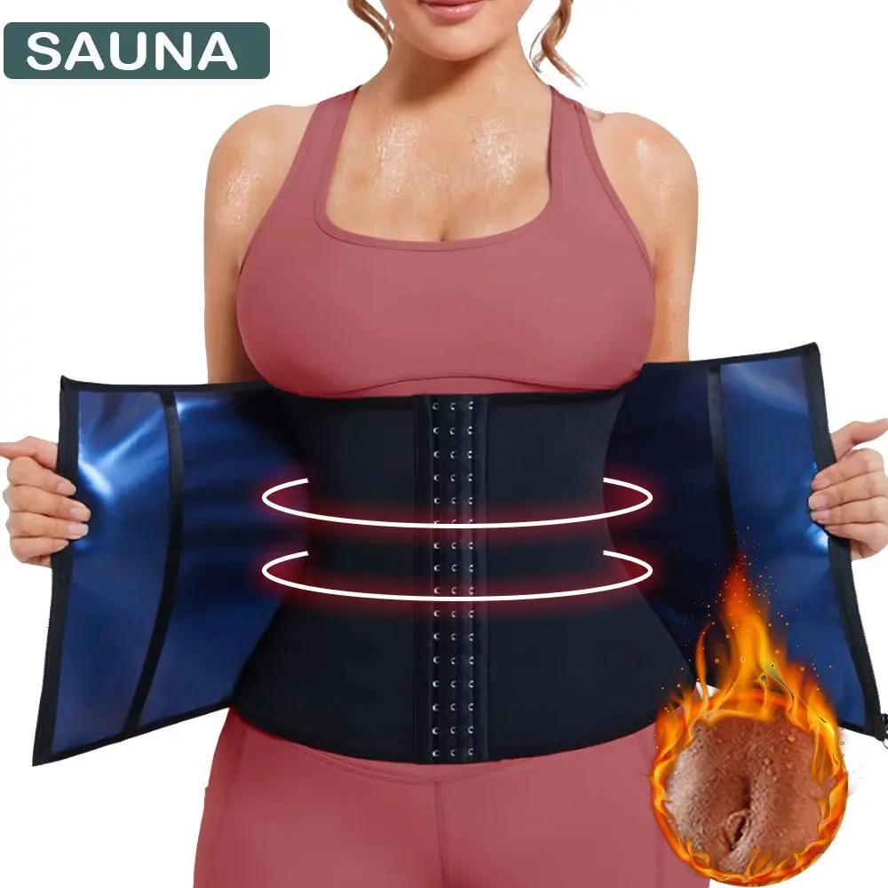 Women Tummy Control Sauna  Sweet Waist Belt Waist Trainer  Corset Belly Sheath  Tummy Trimmer Sports Body Shaper