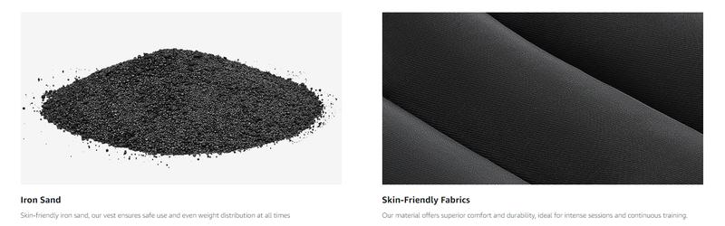 【Holiday Haul】ZELUS Weighted Vests, 4-10lbs/11-20lbs/20-32lbs Adjustable Workout Weighted Vest with 6 Ironsand Weights for Men&Women: Motivational Walking, Running,Rucking,Strength Training