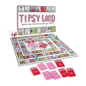 Tipsy Territory Bachelorette Party Board Game — Fun Adult Drinking Game — Perfect for Girls' Night Out and Bachelorette Parties — Created by Two Texas Women