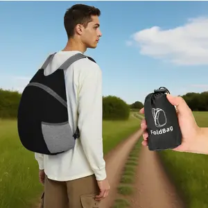 Ultralight and portable foldable backpack for men and women suitable for outdoor activities and sports Sturdy and durable easy to carry summervibes