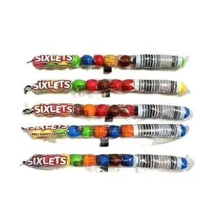 Sixlets Candy Tubes | Chocolate Nostalgia Candy