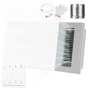 4 in 1 Bathroom Exhaust Fan with Light and Heater, 1900W Bathroom Heater Fan Light Combo, 180 CFM 1.0 Sone Ceiling Fan Remote Control Heater, Ventilation for Home, Bath, Hotel (Style 2)