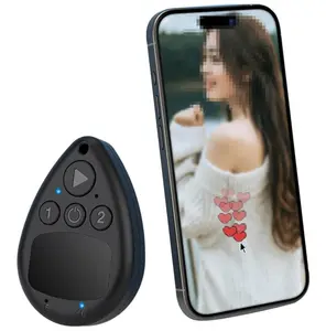 Smart Bluetooth Wireless Auto Clicker, USB Rechargeable Easy Control, Universal Automatic Screen Tapping Gadget for Likes & Flash Sales