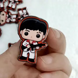 Scarface pins red Scarface pins red