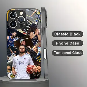 IPhone 16 Promax Curry phone case Phone Case Tempered Glass Anti Drop, Anti Sweat Suitable for iPhone 15 14 13 12 11 XS Phone Protection Case